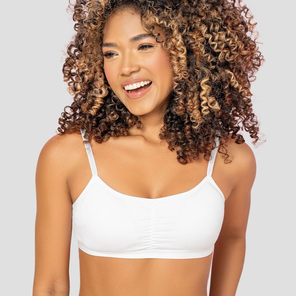 FORMAS INTIMAS - Top Mujer Blanco Fi 107106