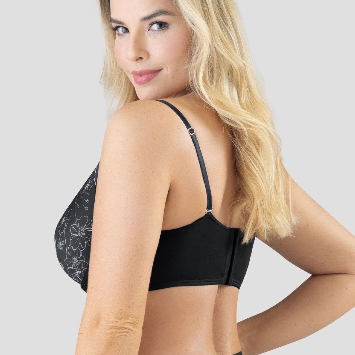 FORMAS INTIMAS - Brasier Mujer Negro Fi 96568