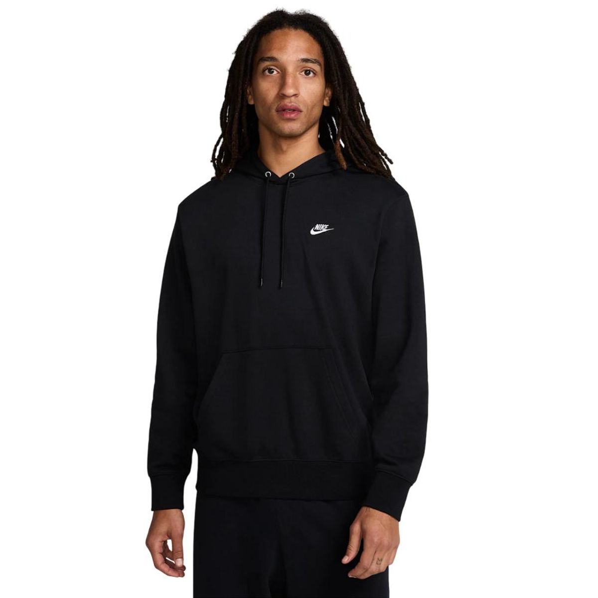 NIKE - Hoodie Nike Club Ft Po Hoodie Hombre-Negro