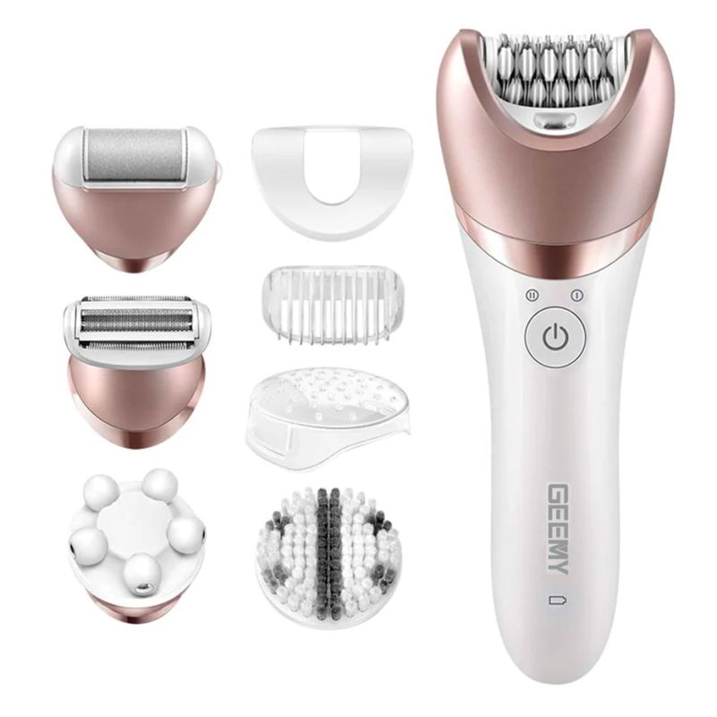 GENERICO - Depiladora Eléctrica Recargable Para Mujer 5 En 1