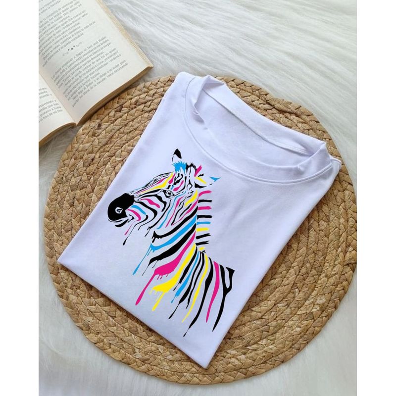 ISMI - Camiseta Mujer De Moda Cuello Redondo Ismi