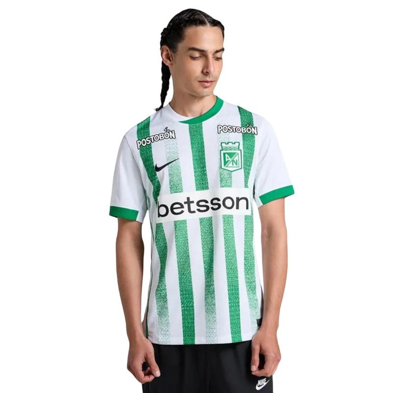 NIKE - Camiseta Nike Atlético Nacional Stadium 2025 Hombre-Blanco