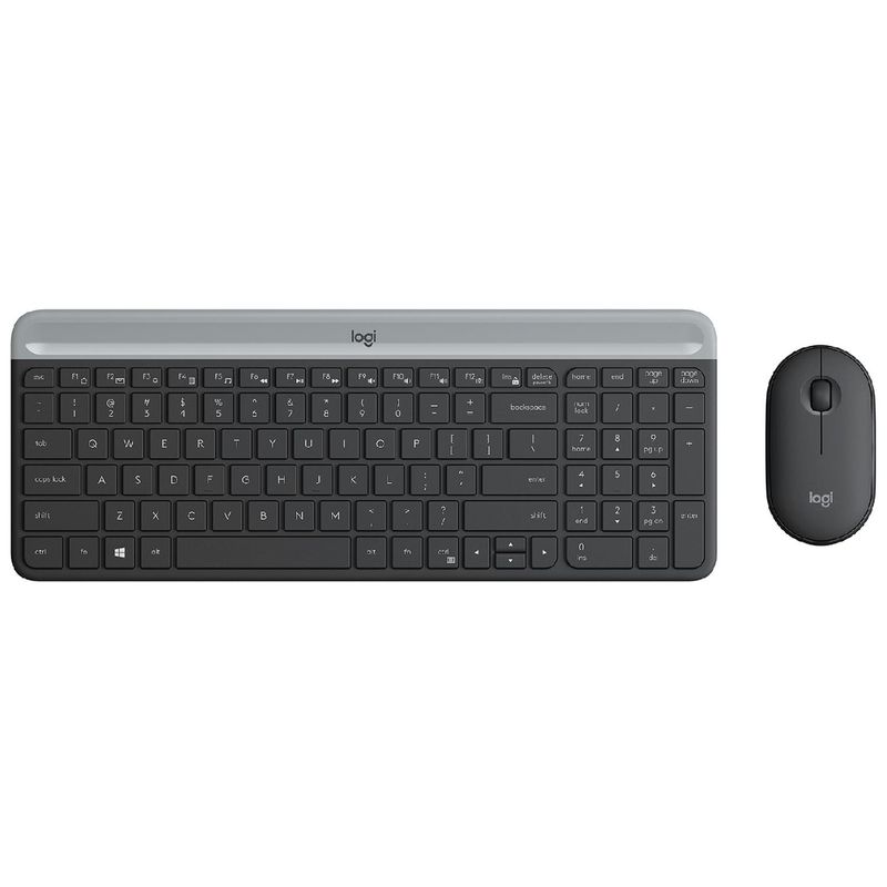 LOGITECH - Combo Teclado y Mouse Logitech Mk470 Inalambrico