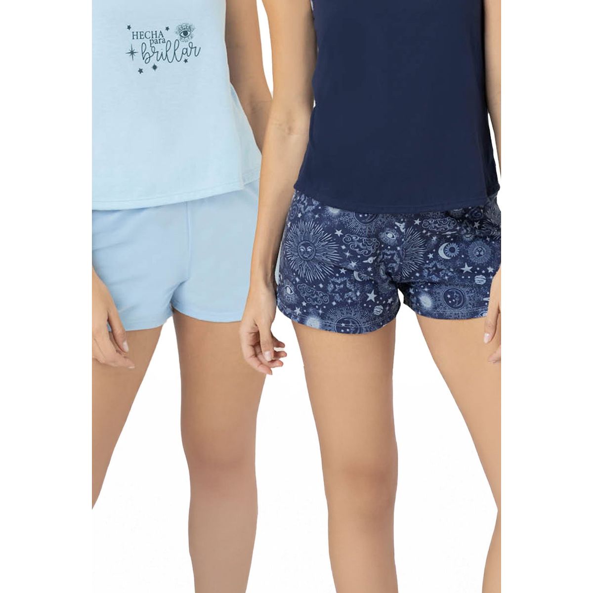 FORMAS INTIMAS - Short Paq X2 Mujer Multicolor Fi 32872