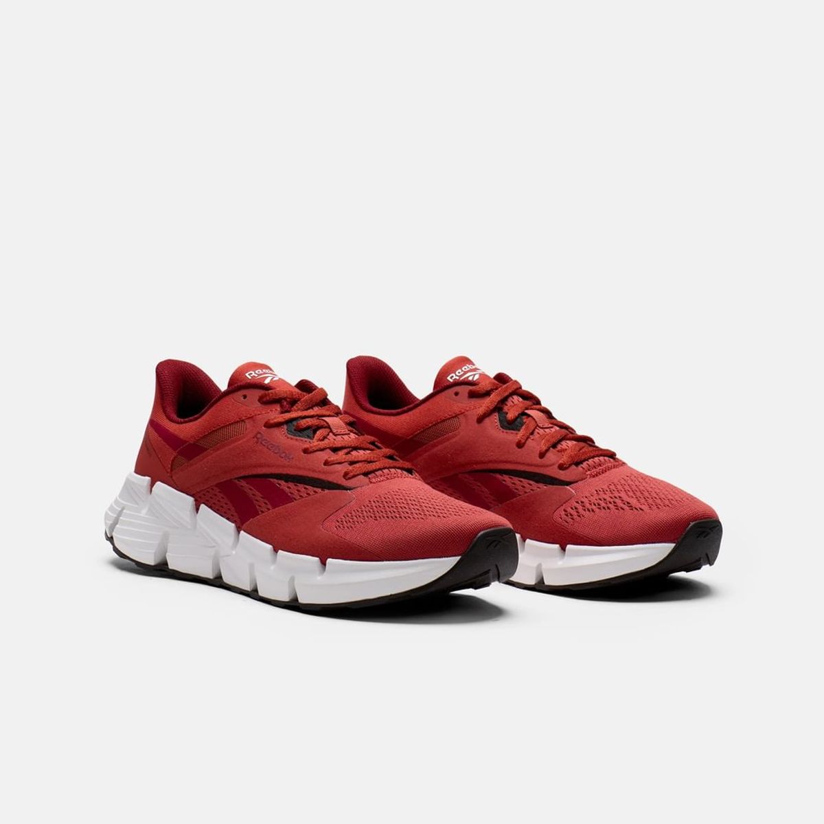 REEBOK - Reebok Zig Dynamica 5 Tenis rojo de hombre para correr