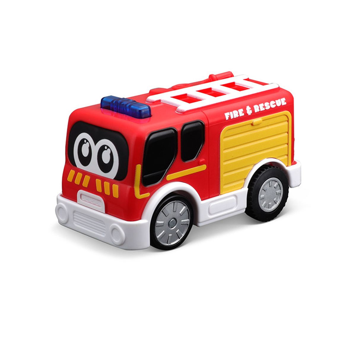 JUGANDO Y EDUCANDO - Carro De Bomberos Con Luces Y Sonidos Para Niños Y Bebés