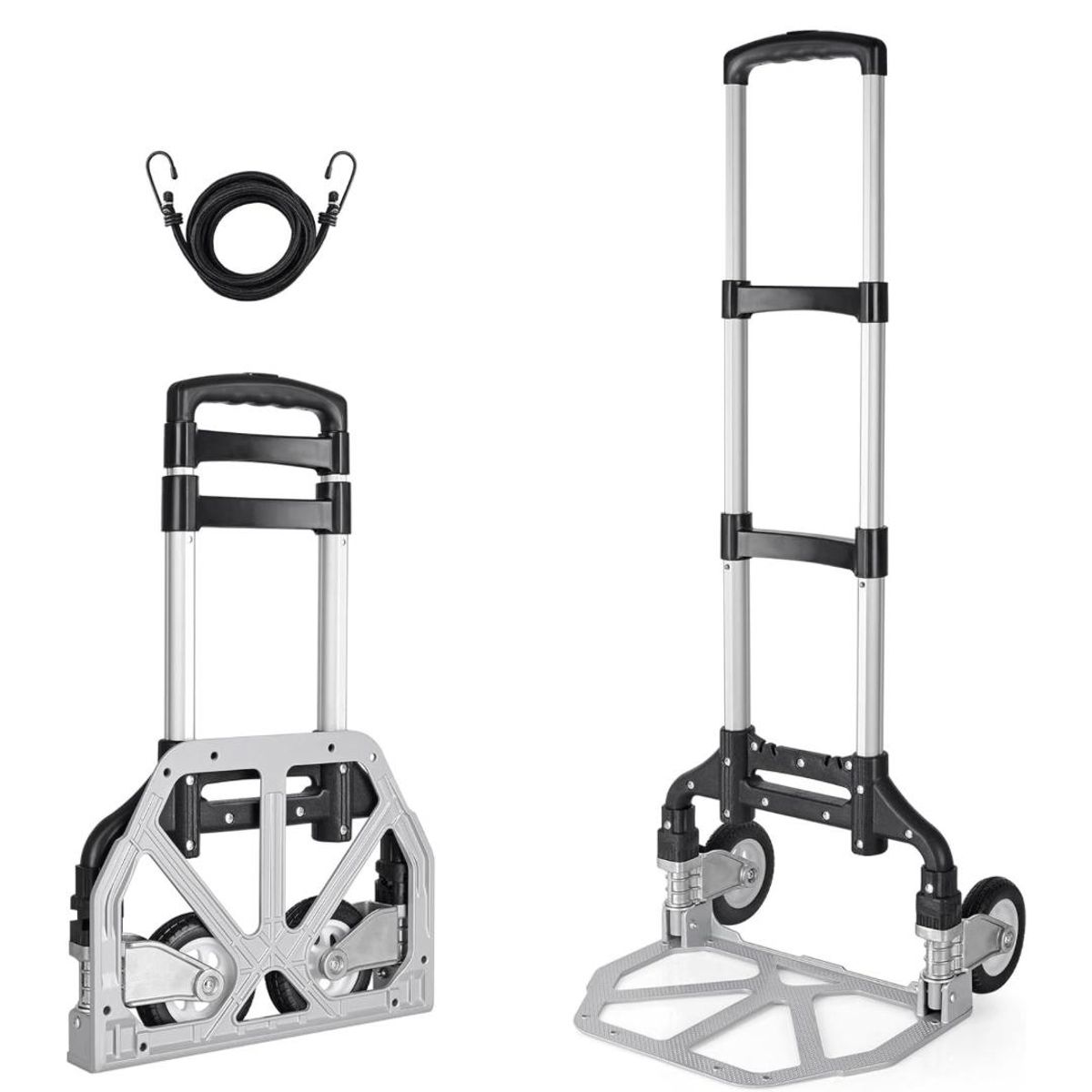 AMERICAN GENERICS - Carreta Carretilla Plegable Con Manija Extraíble Bloqueable