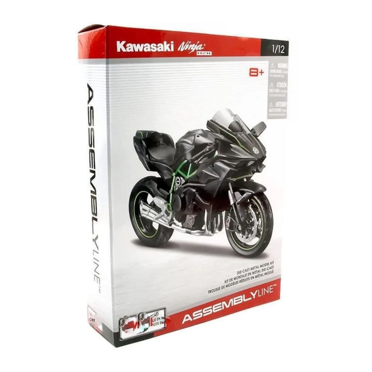 MAISTO - Moto A Escala 112 Kawasaki Ninja Para Ensamblar Maisto