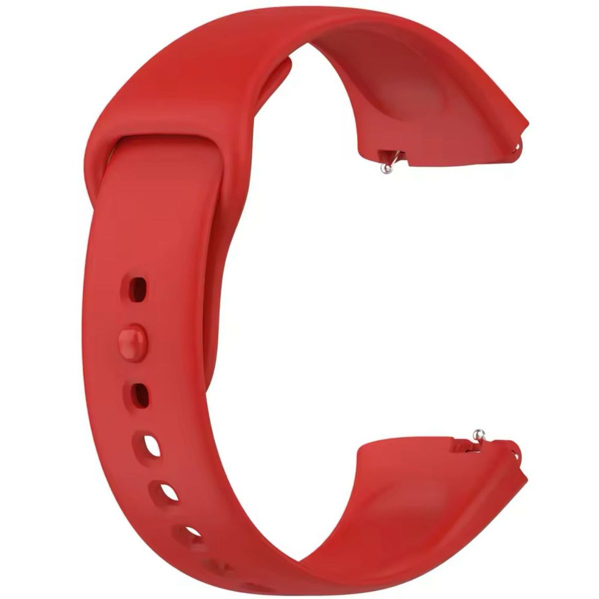 GENERICO - CORREA DE SILICONA PARA REDMI WATCH 3 ACTIVE ROJO