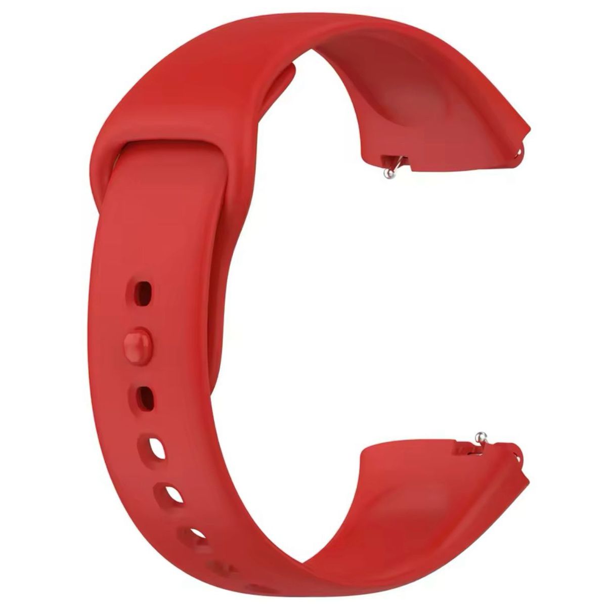 GENERICO - CORREA DE SILICONA PARA REDMI WATCH 3 ACTIVE ROJO