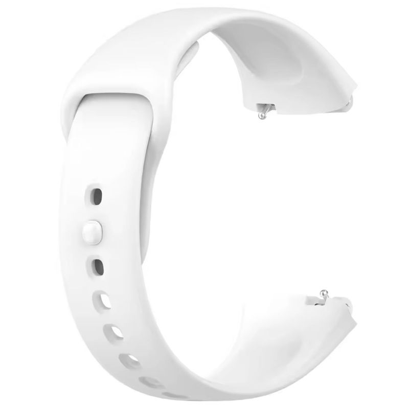 GENERICO - CORREA DE SILICONA PARA REDMI WATCH 3 ACTIVE BLANCO