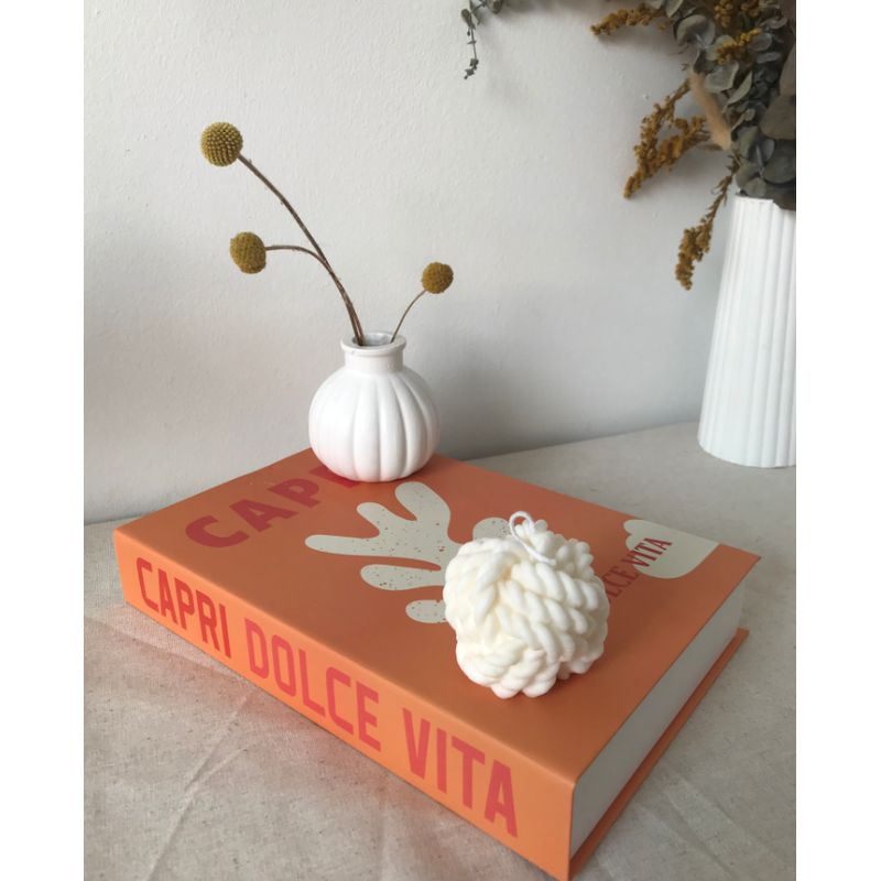 DECORACIONES ALE Y GABI - Libro Capri Decorativo 4 Piezas