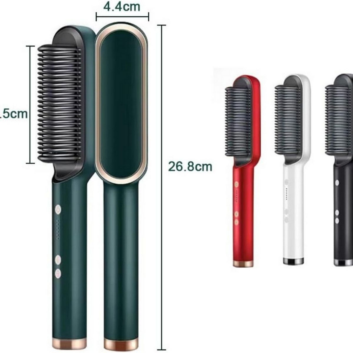 DAYOSHOP - Cepillo Alisador Eléctrico Peine Alisador Portatil