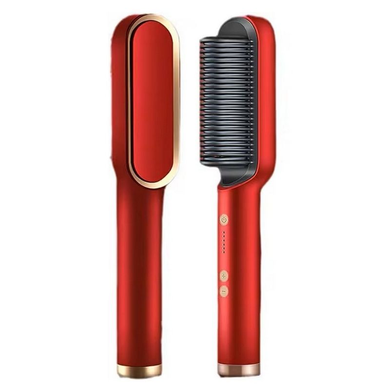 DAYOSHOP - Cepillo Alisador Eléctrico Peine Alisador Portatil