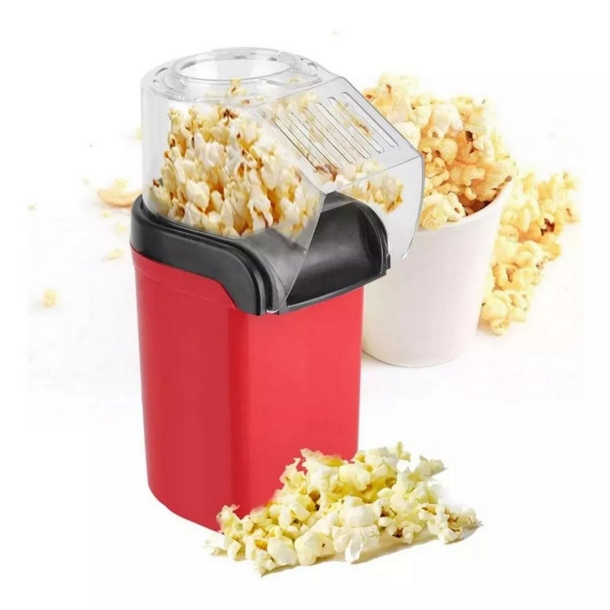 DAYOSHOP - Crispetera Electrica Maquina Palomitas Aire Caliente Maiz