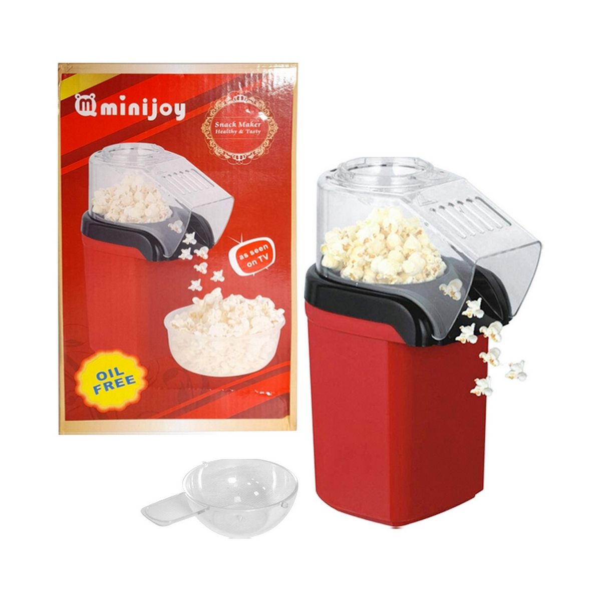 DAYOSHOP - Crispetera Electrica Maquina Palomitas Aire Caliente Maiz