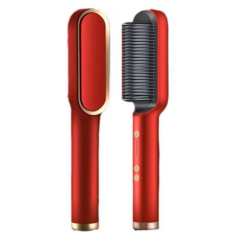DAYOSHOP - Cepillo Alisador Eléctrico Peine Alisador Portatil