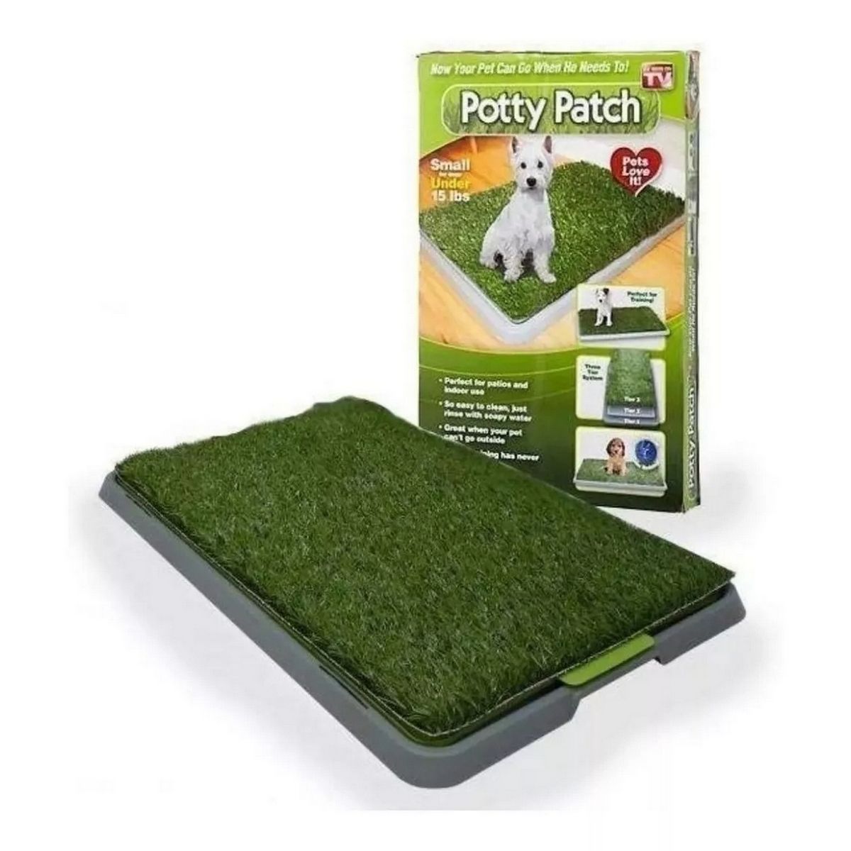DAYOSHOP - Tapete De Entrenamiento Para Perro Mascota Alfombra Cesped