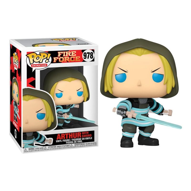 FUNKO - Funko Pop Fire Force Arthur With Sword  978