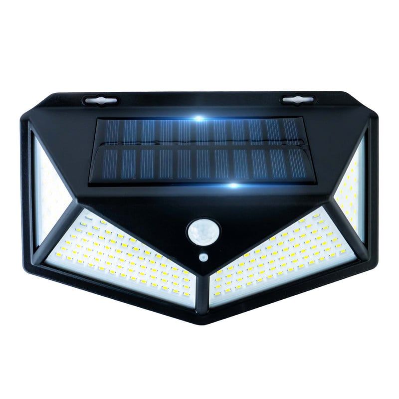 ENERGY PLUS - Lámpara Solar con Sensor Energía Ecológica y Potencia LED