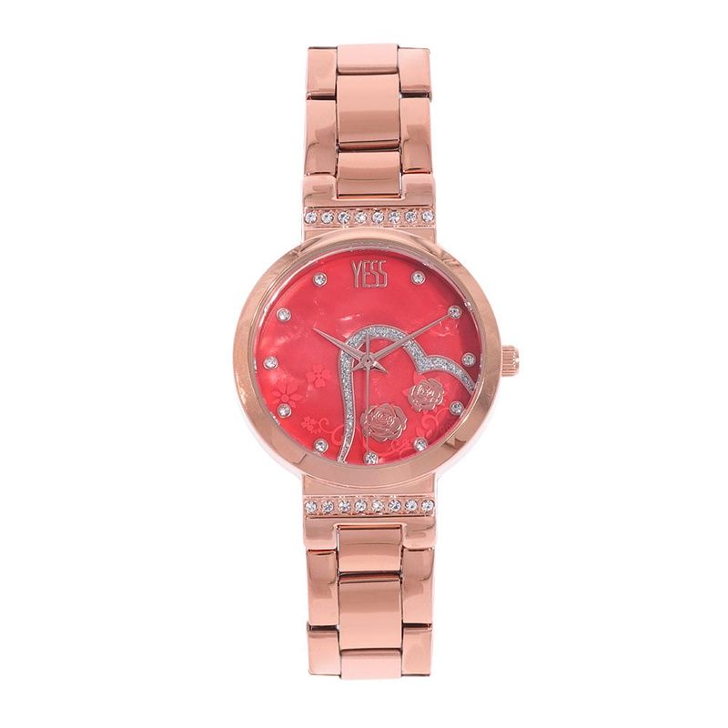YESS - Reloj YESS Para Muejer Color Rosado 1217L-09