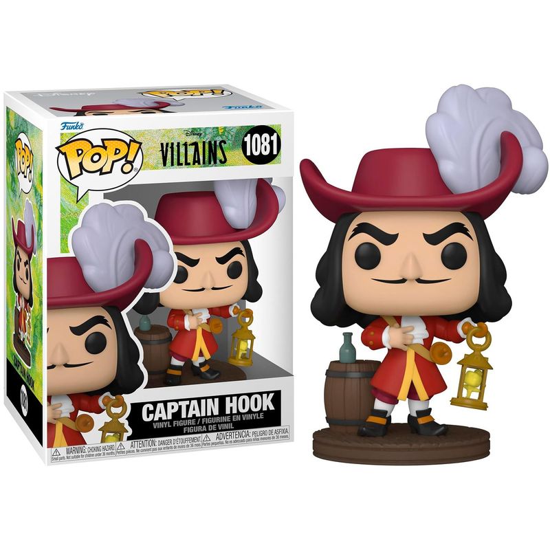 FUNKO - Funko Pop Disney Villains Captain Hook  1081