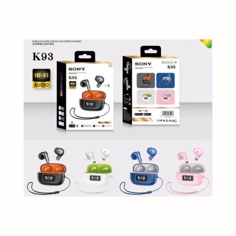GENERICO - Audífonos Bluetooth Con Pantalla k93