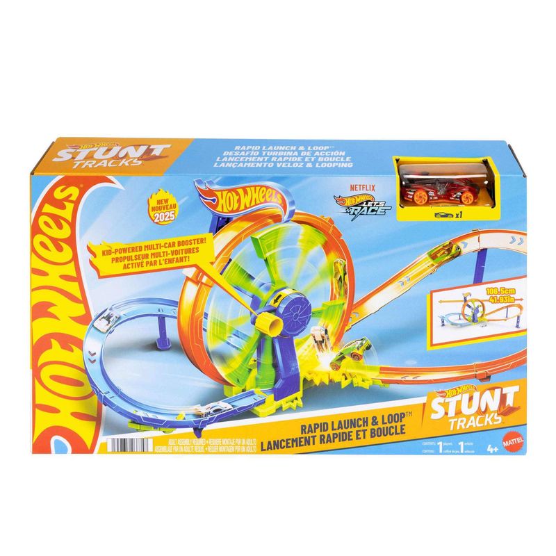 HOT WHEELS - Hot Wheels Action Pista Desafío Turbina De Acción