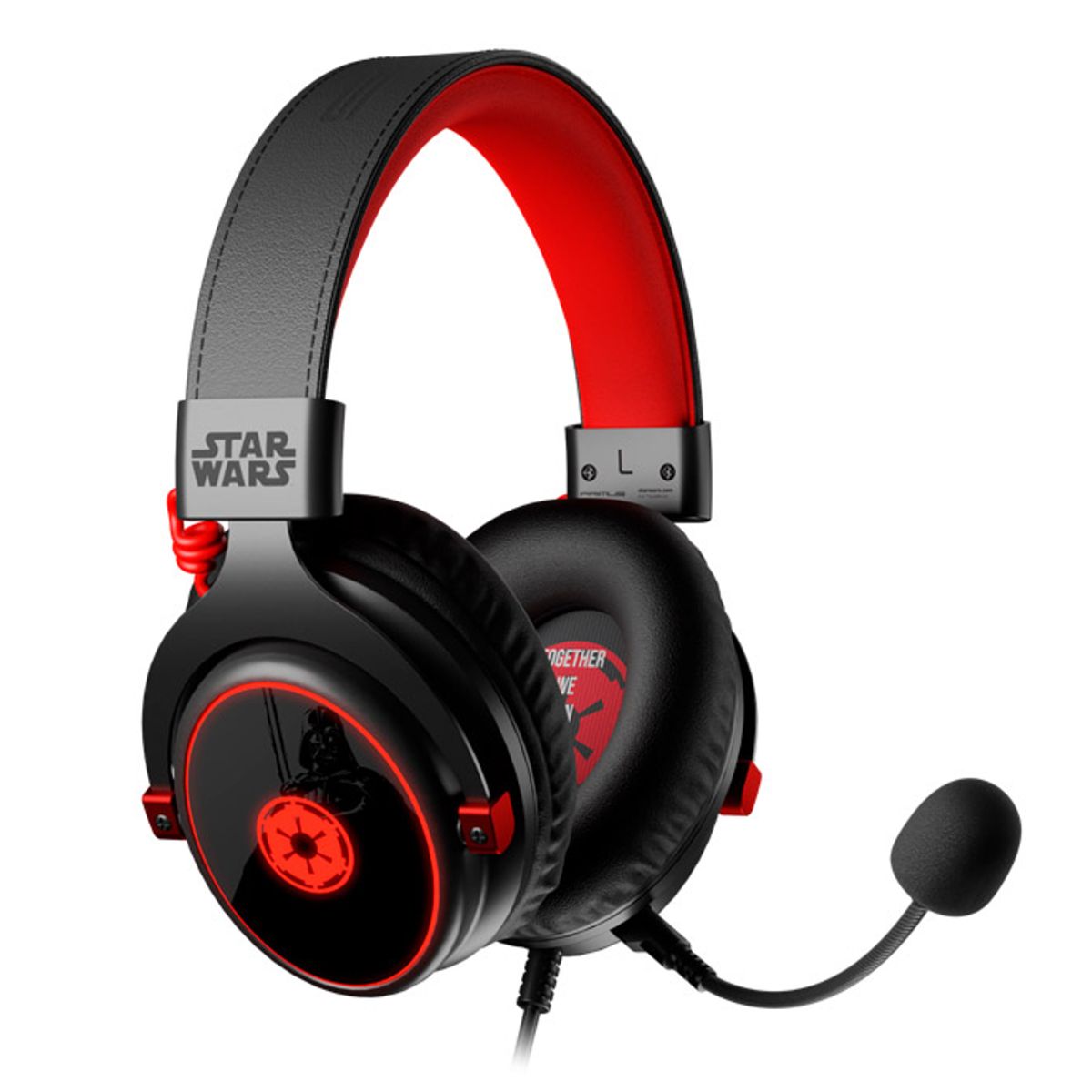 PRIMUS - Combo Gamer Mouse + Diadema Primus Ed Star Wars Darth Vader