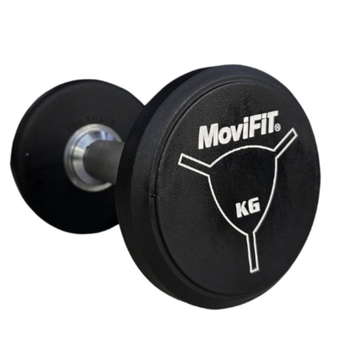 MOVIFIT - Mancuerna Premium 17,5 kg en Uretano de Alta Resistencia