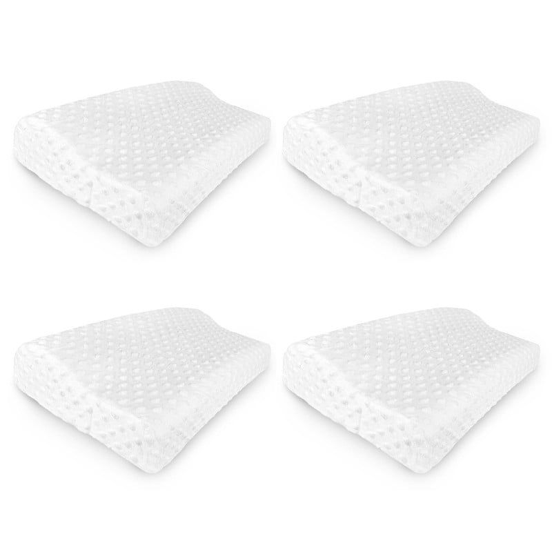 ENERGY PLUS - Set x4 Almohada Viscoelástica Ortopédica Soporte Cervical