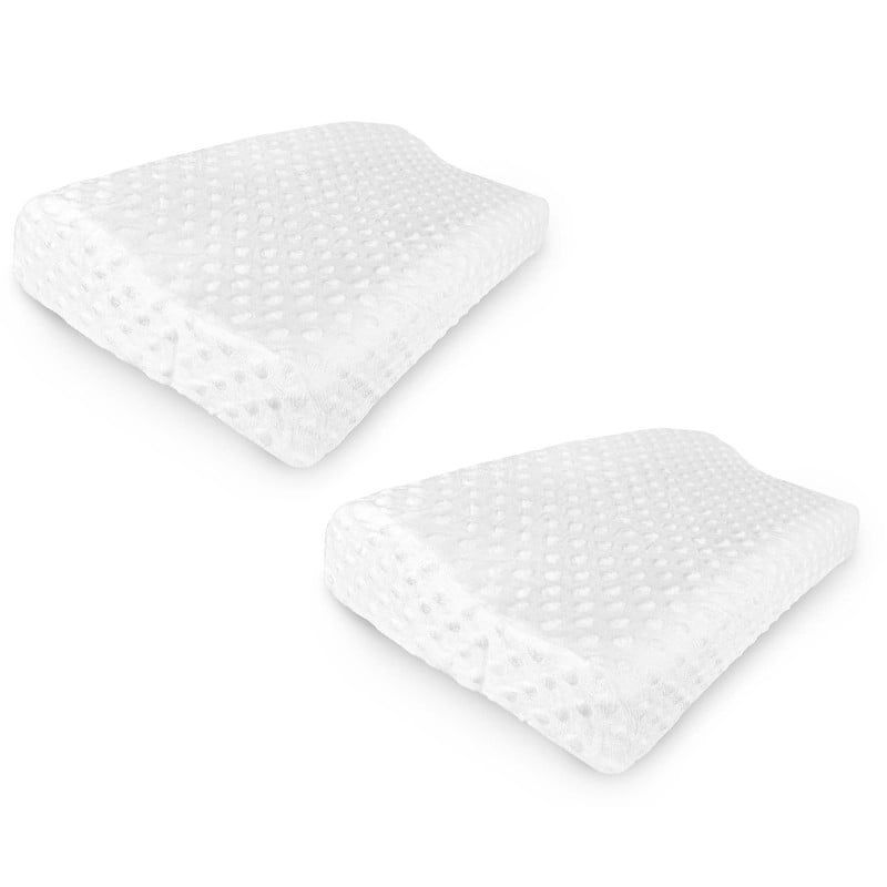 ENERGY PLUS - Set x2 Almohada Viscoelástica Ortopédica Soporte Cervical