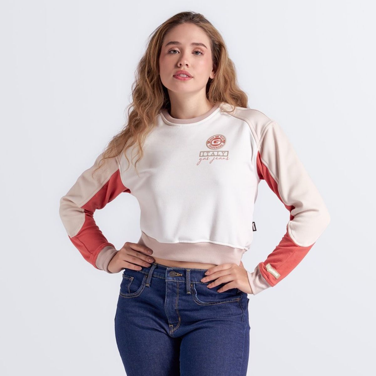 GAS EVOLUTION JEANS - Buzo Para Mujer Estampado Gas