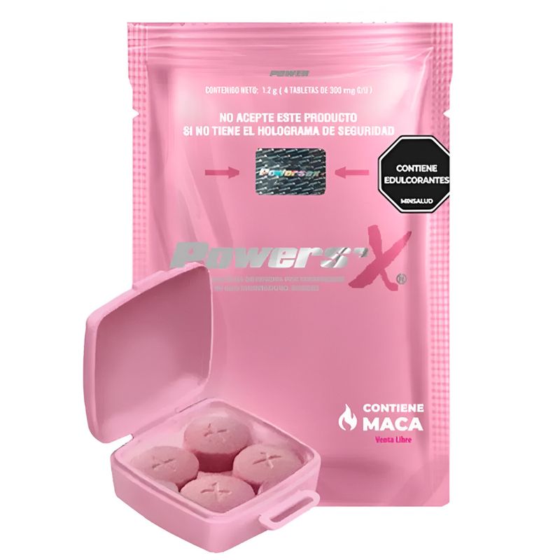 GENERICO - Vigorizante Natural Femenino x 4 Unds Power Sex