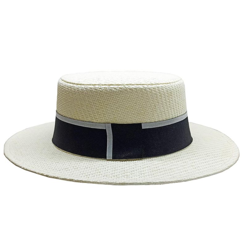 VELBROS - Pava Sombrero Mujer Dama Playa Cordobes Sol Gorro Fedora Uv - Crema
