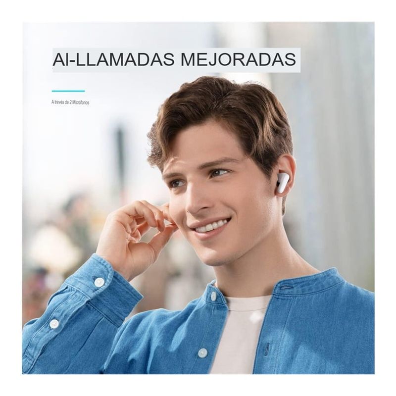 ANKER - Audífonos Earbuds Inalámbrico Anker P20i Bluetooth 5.3 Blanco
