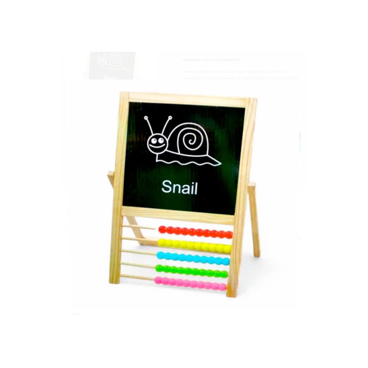 GENERICO - Tablero Madera con Abaco MY-1