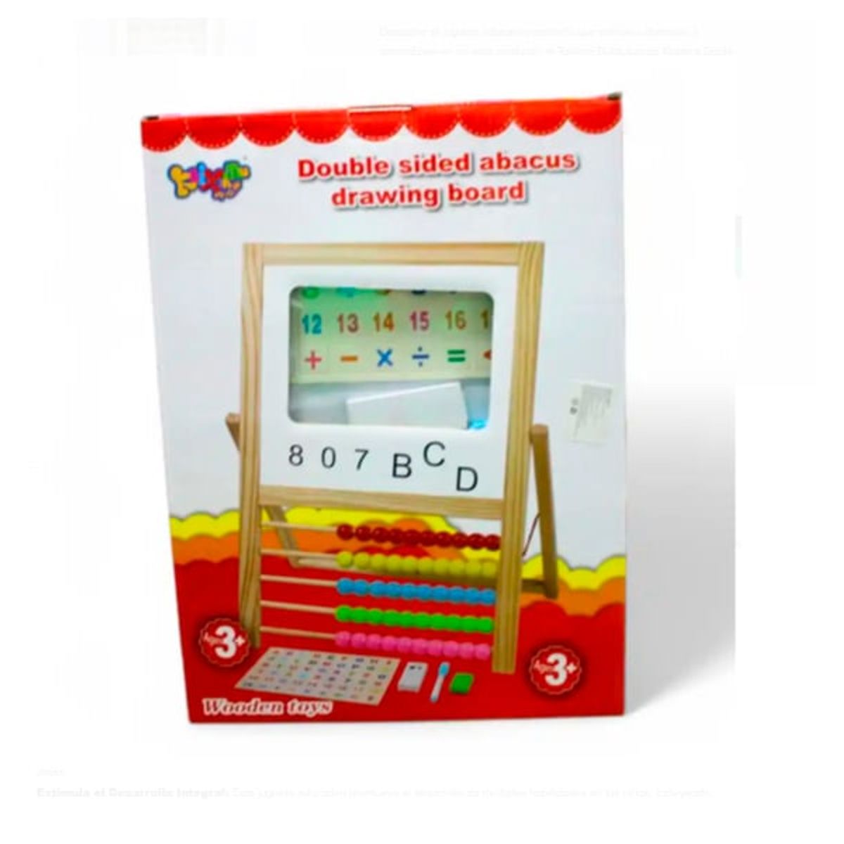 GENERICO - Tablero Madera con Abaco MY-1