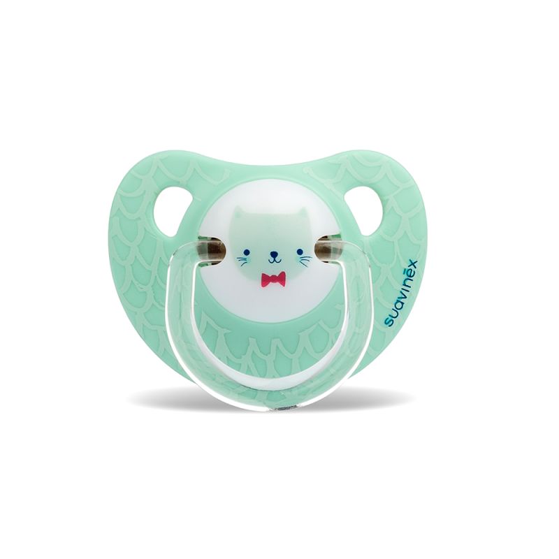SUAVINEX - SUAVINEX CHUPO ANATOMICO 06M GATITO AZUL