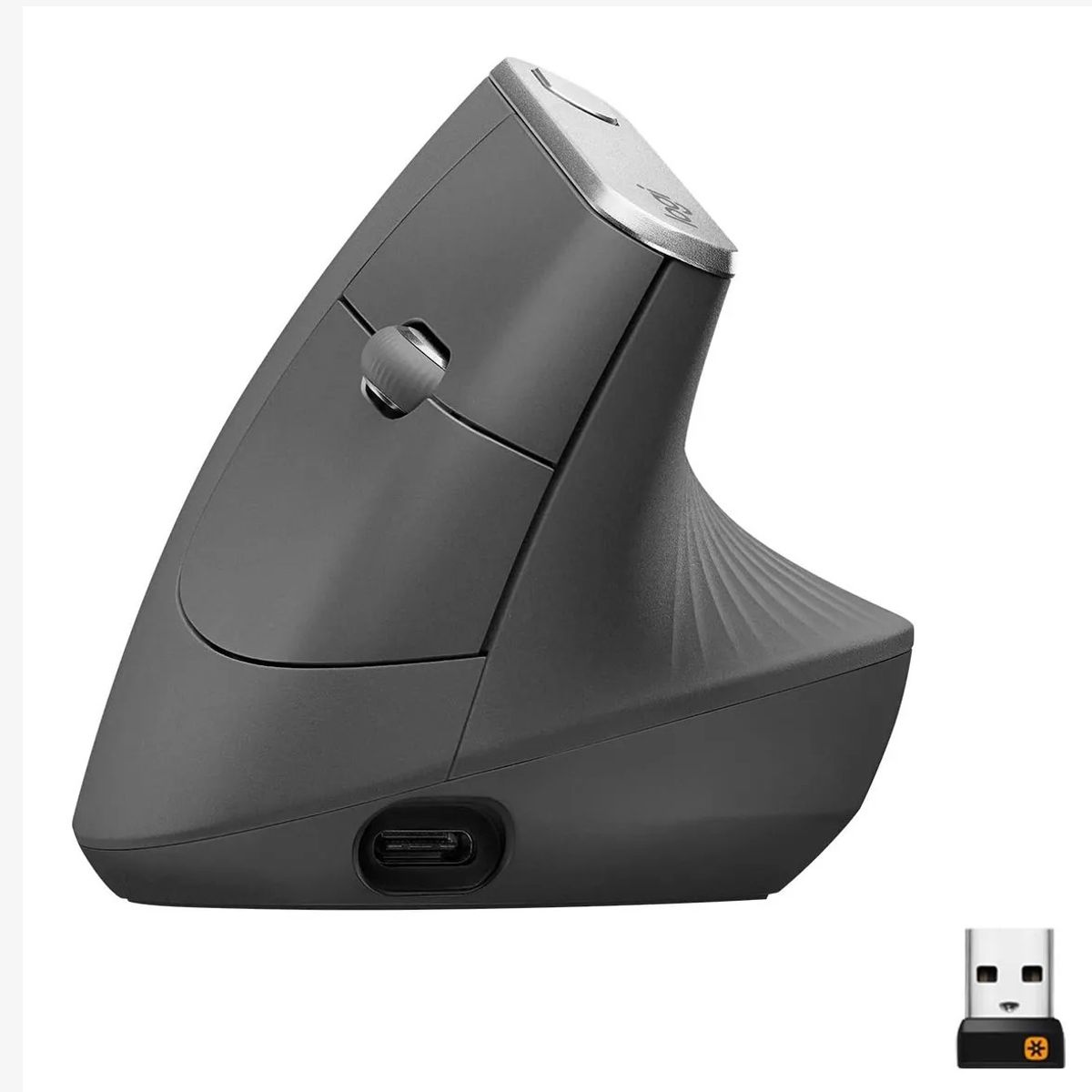 LOGITECH - Mouse Inalambrico Vertical Recargable Logitech Mx Vertical