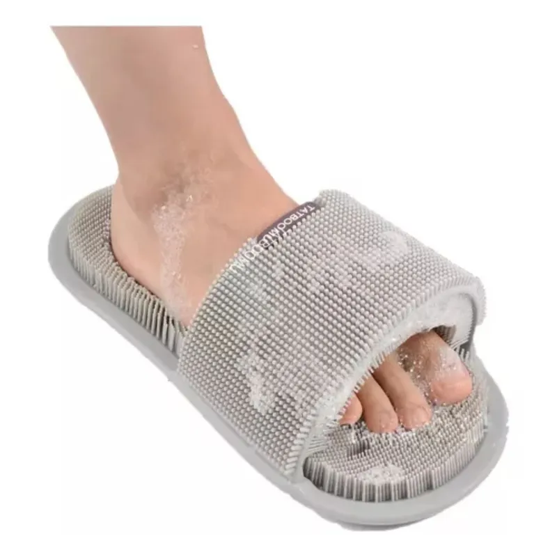 GENERICO - Sandalias Lavapies Silicona Antideslizantes Para Ducha Spa