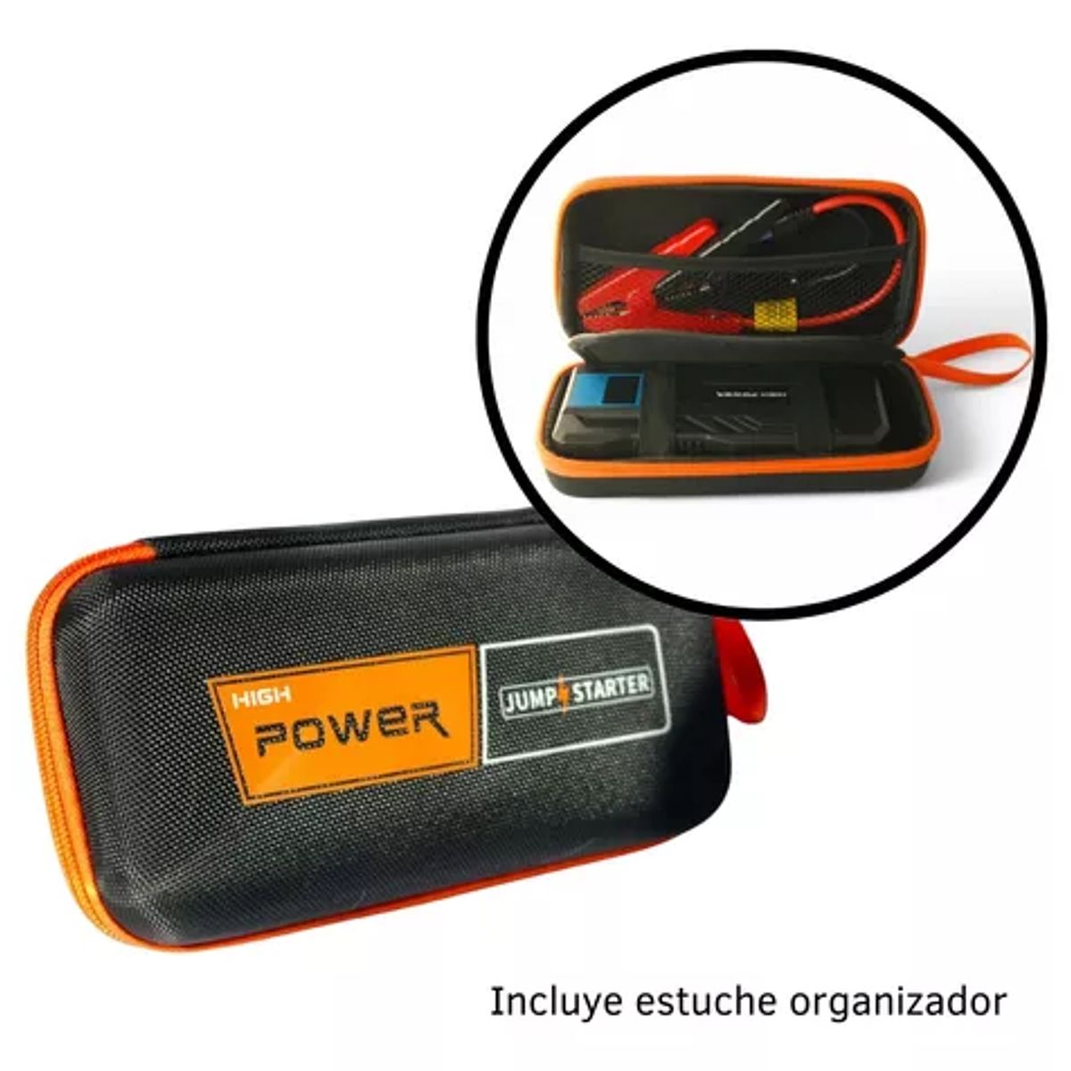 HIGH POWER - Arrancador de Batería para Vehículos con Cargador Integrado