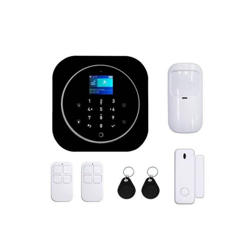 GENERICO - Sistema De Alarma Compatible Con Alexa y Google Assistant WiFi + GSM