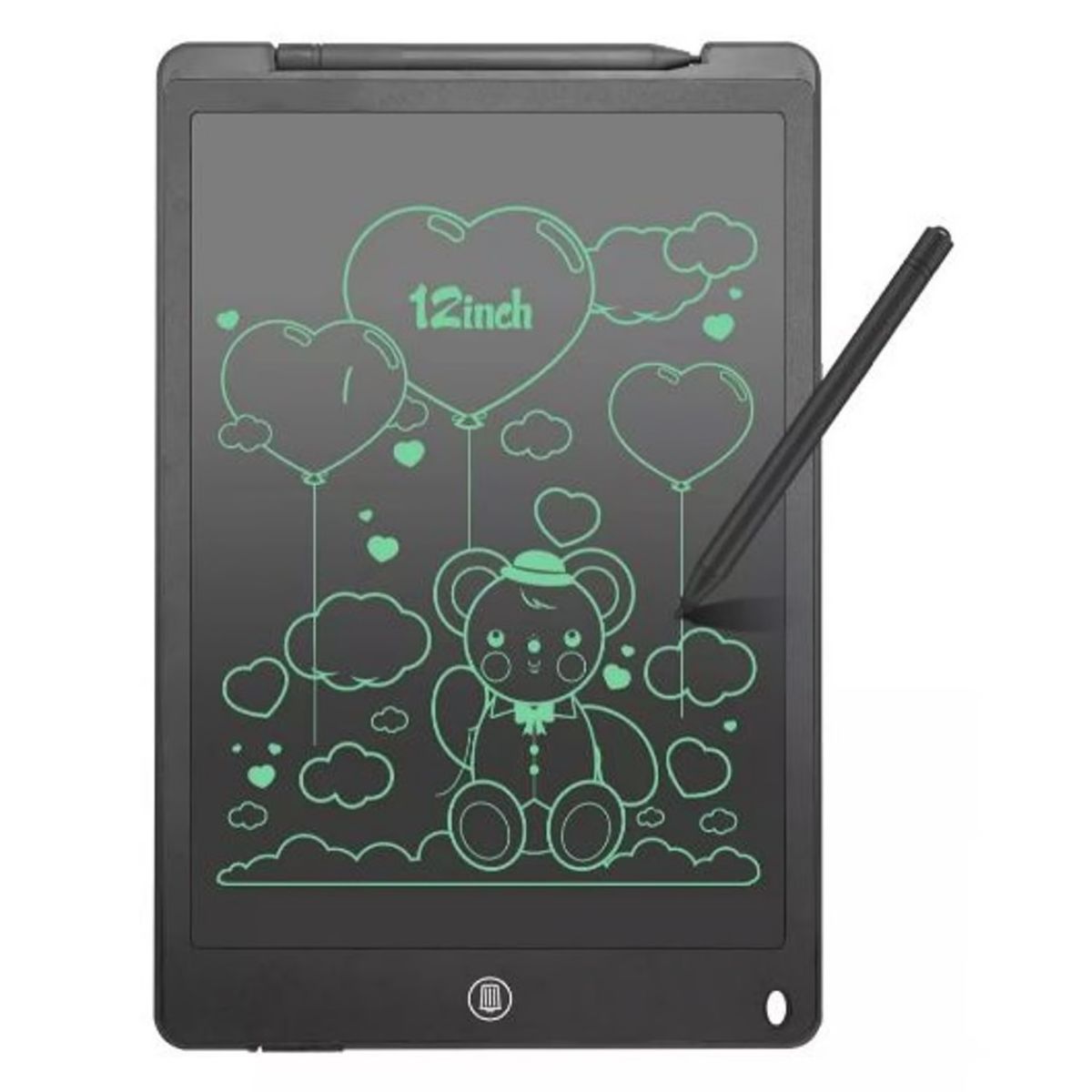 GENERICO - Tableta De Escritura Digital Para Niños Lcd Borrable 12 Inch