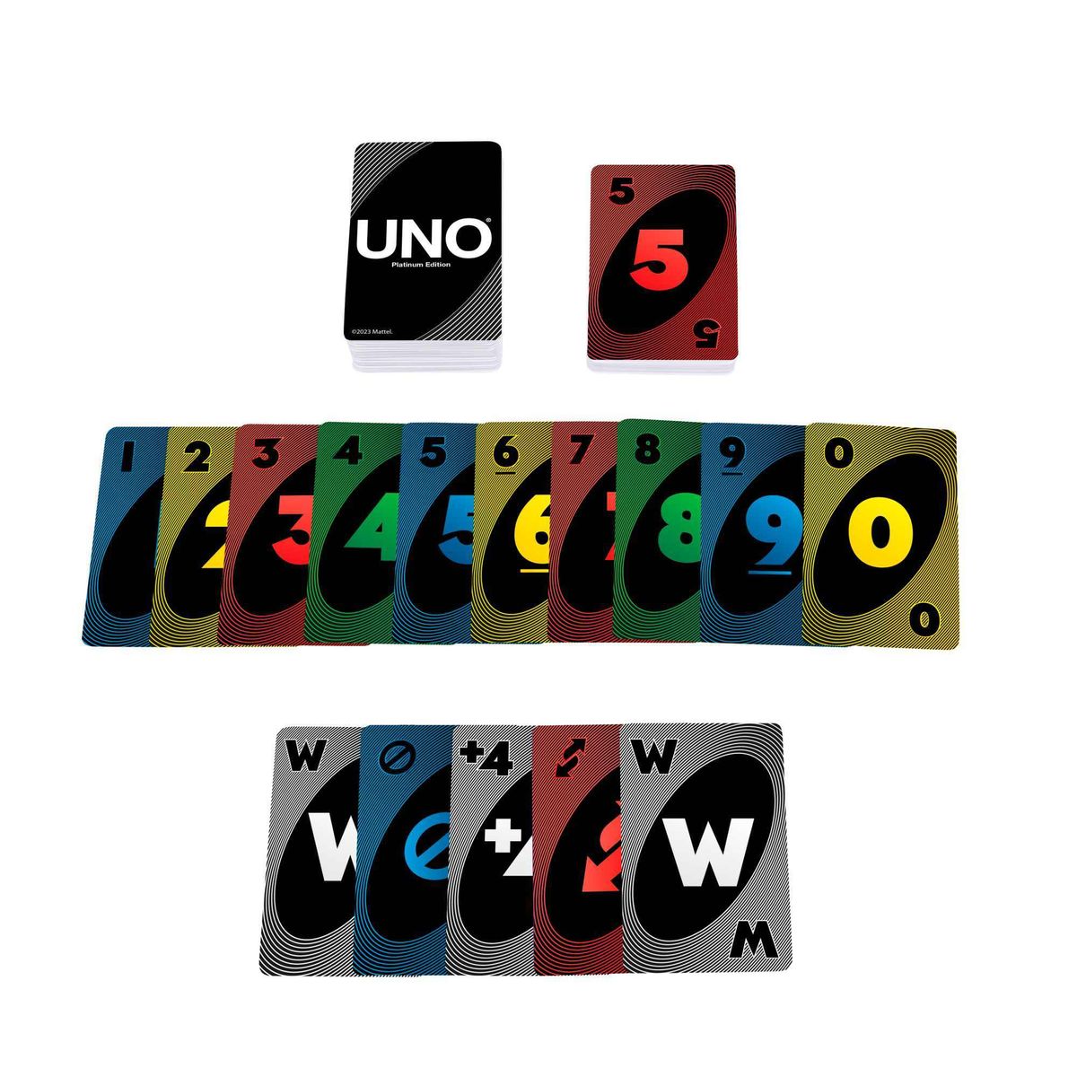 UNO - Juego De Cartas Uno Platinum
