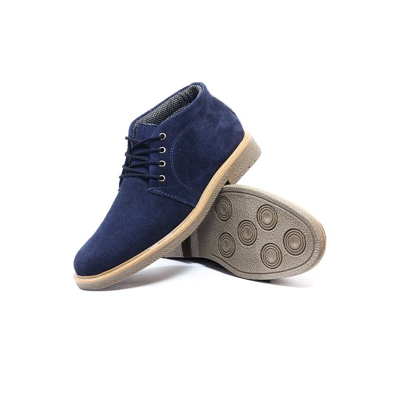 GENERICO - Zapatos Cuero Hombre Azul OCAi Victor