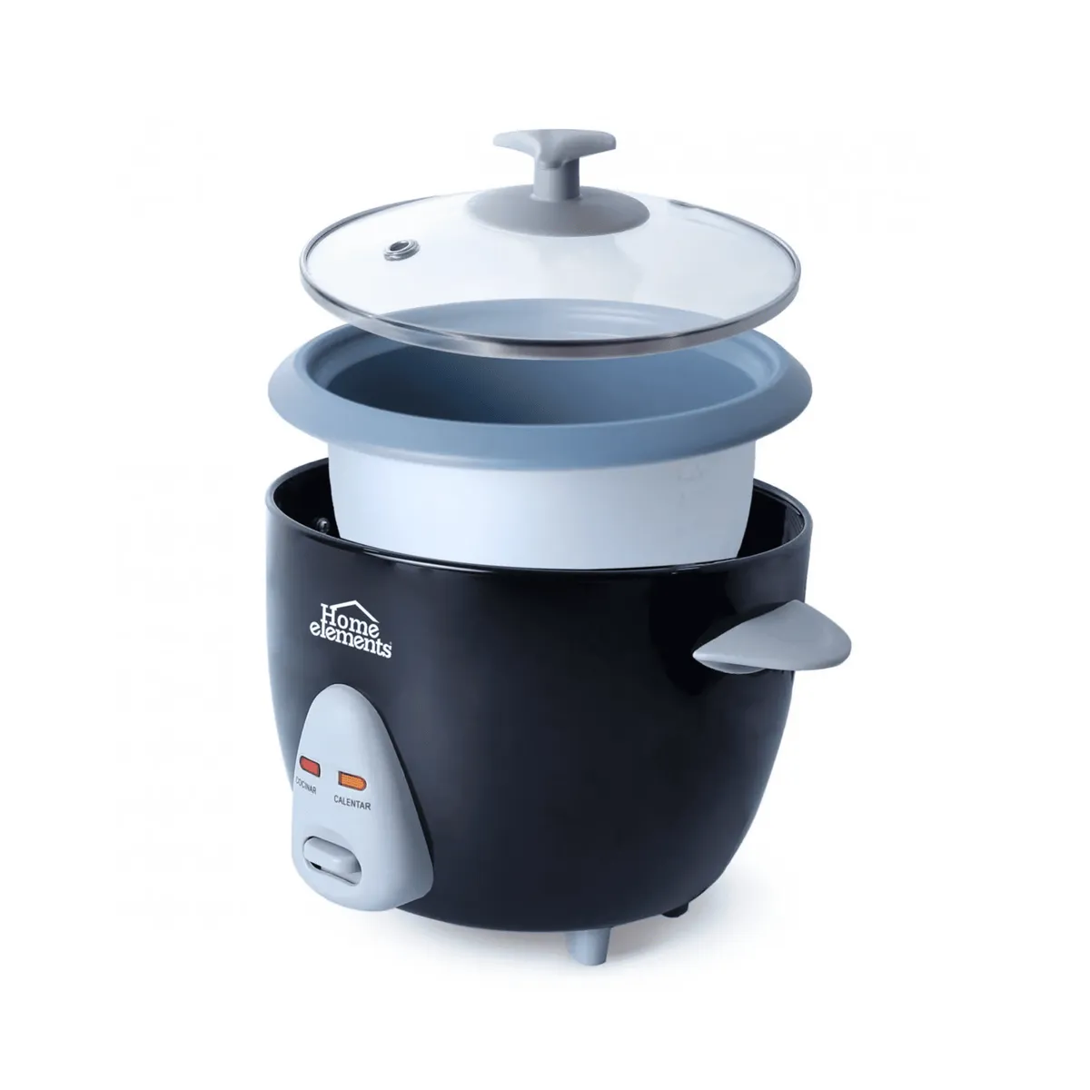 HOME ELEMENTS - Olla Arrocera Home Elements HEAR04N  0,6L Negra