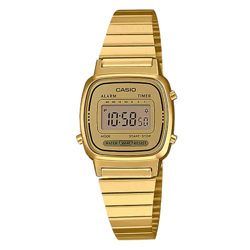 CASIO - Reloj Casio Modelo LA670WGA-9DF Diseño clásico