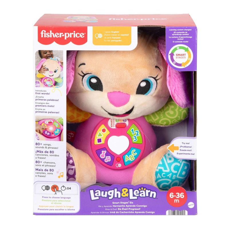 FISHER PRICE - Fisher Price Ríe Y Aprende Hermanita Aprende Conmigo