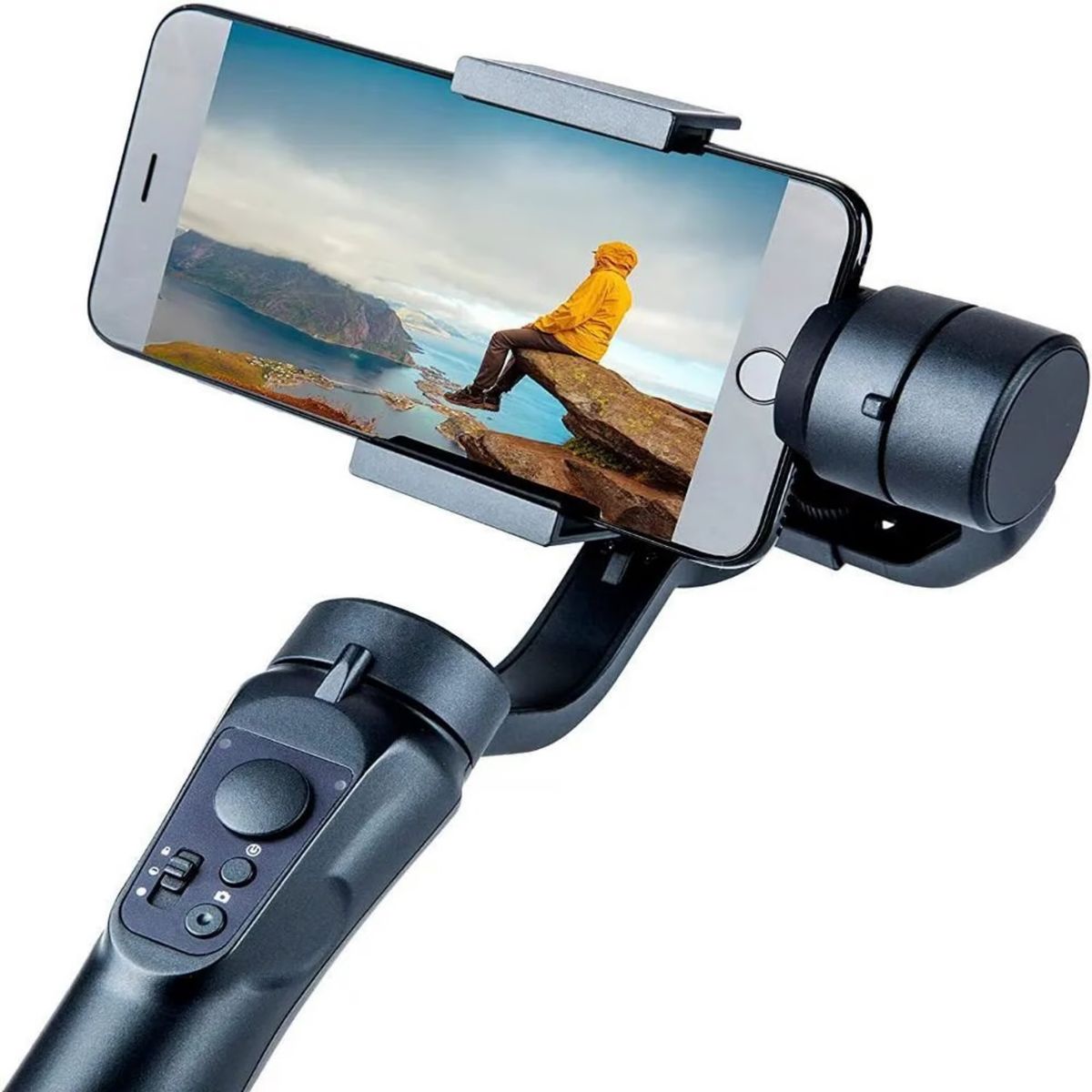 GIMBAL HEAD - Estabilizador Imagenes Video Handheld Gimbal H4 3 Ejes Celular 3-Axis